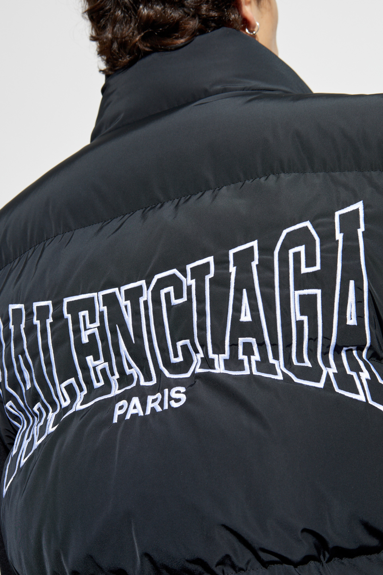 Czarny Ocieplana kamizelka z kolekcji `Skiwear` Balenciaga